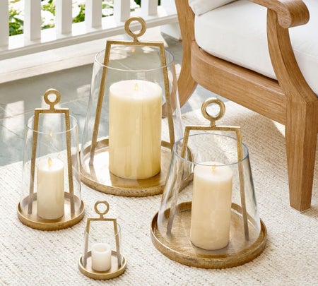 Easton Forged-Iron Outdoor Lantern