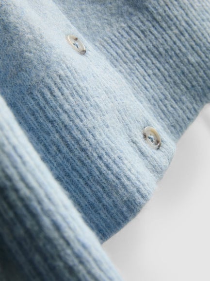 Essential Knitted Crew Neck Cardigan