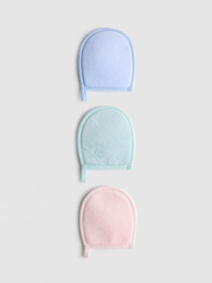 3pk Mini Cleansing Mitts