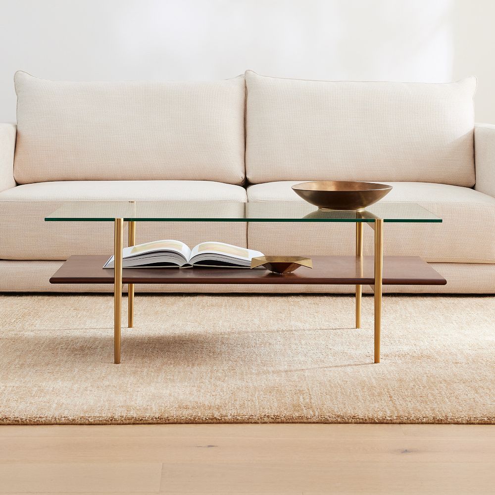 Mid-Century Art Display Coffee Table