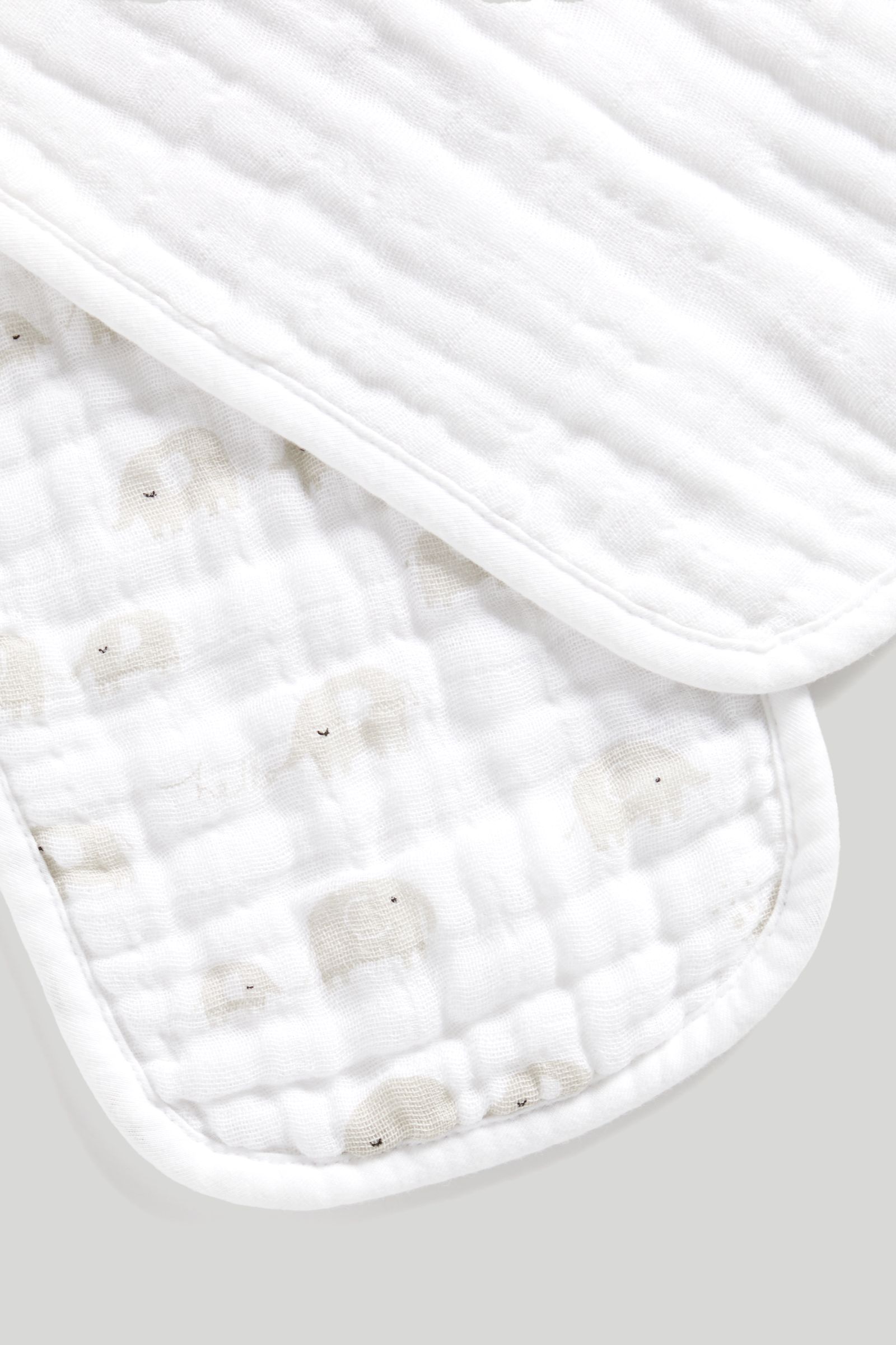 3 Pack Mothercare Elephant Burp Cloths