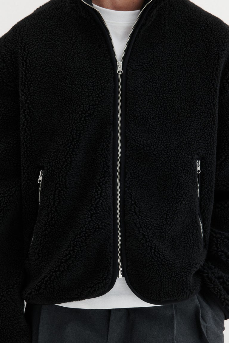 Regular Fit Teddy jacket