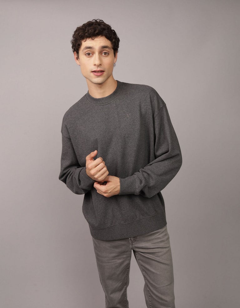 Vintage Sweatshirt Ae Fleece Crewneck Sweatshirt Ae Fleece Crew Neck  Sweatshirt American Eagle Egypt