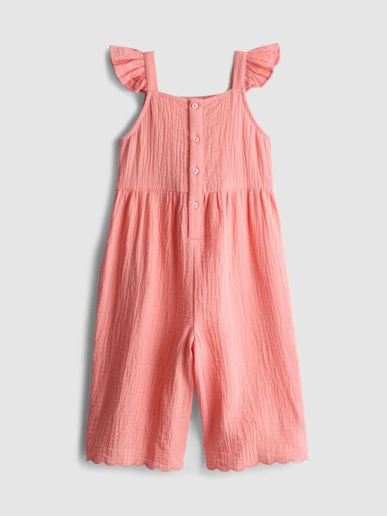 Floral Embroidered Jumpsuit