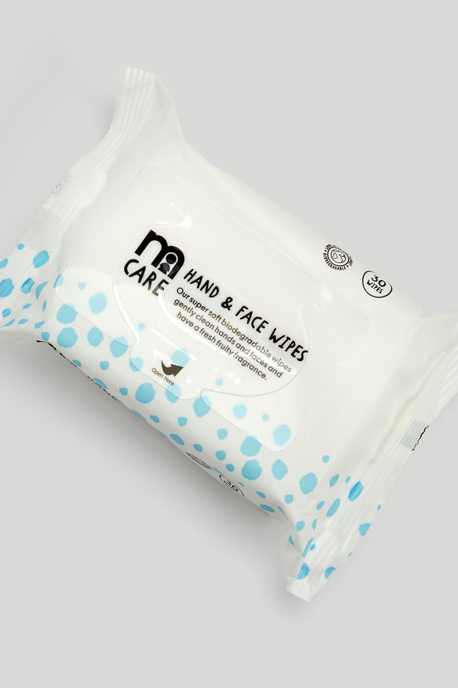 Mothercare Hand and Face Wipes - 30 Pack