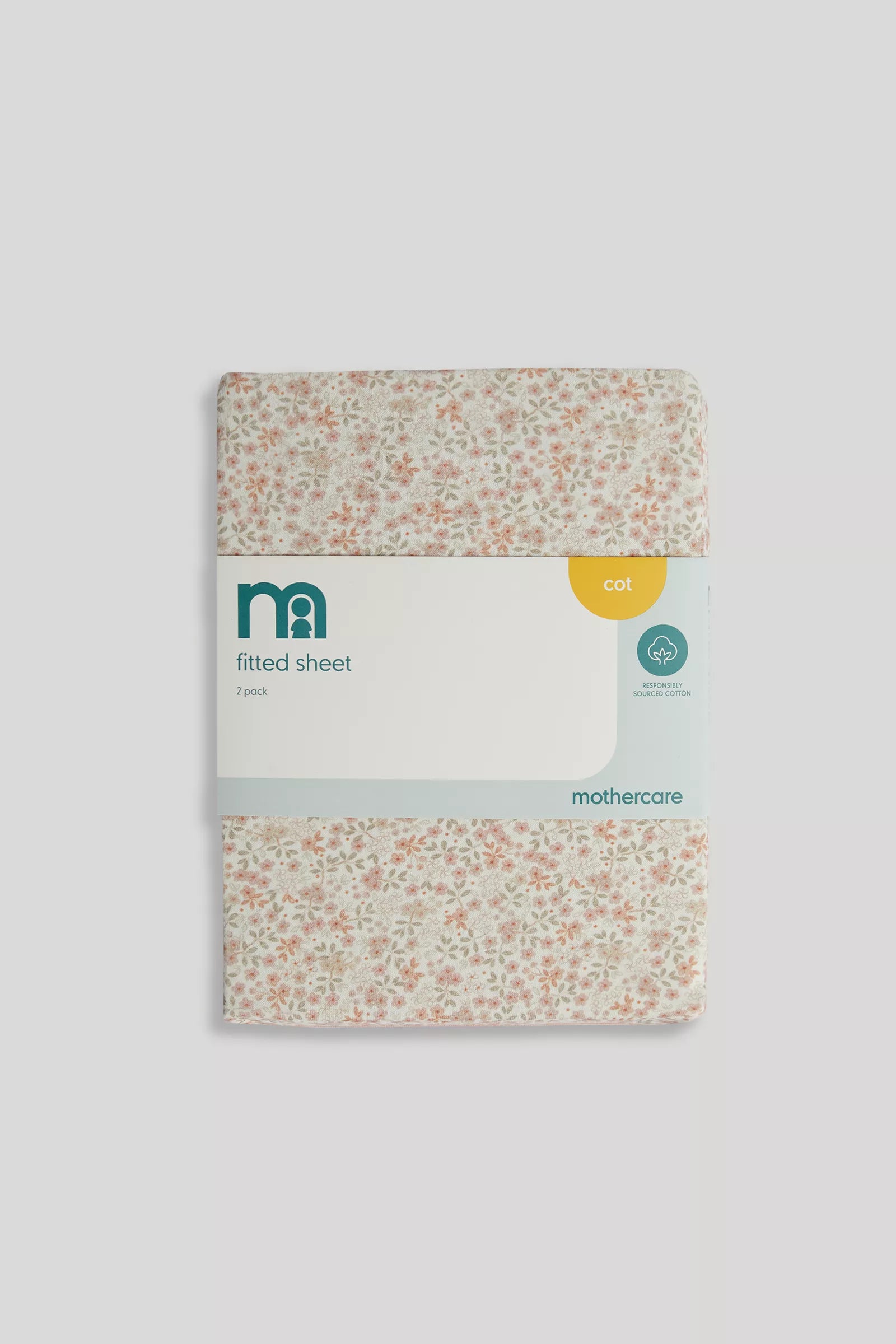 2 Pack Mothercare Fitted Sheets (Cot)