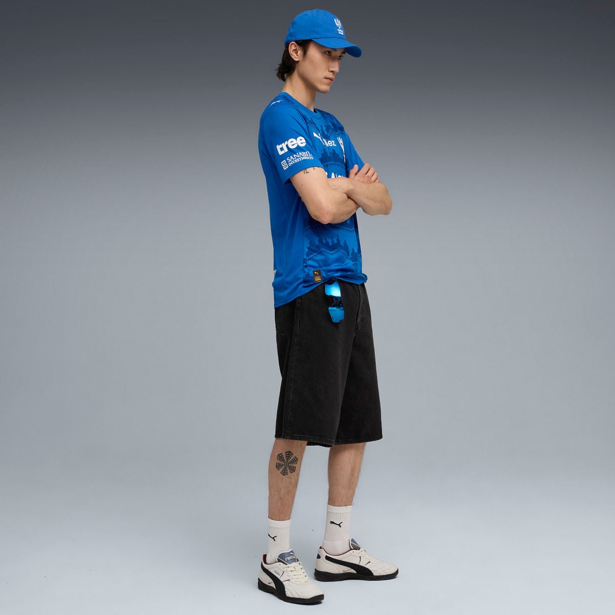 PUMA Al-Hazem FC ナイロン 80〜s 推定L c25-7-27 PUMA Al-Hazem FC ナイロン 80〜s 推定L c25-7-27 プーマ PUMA
