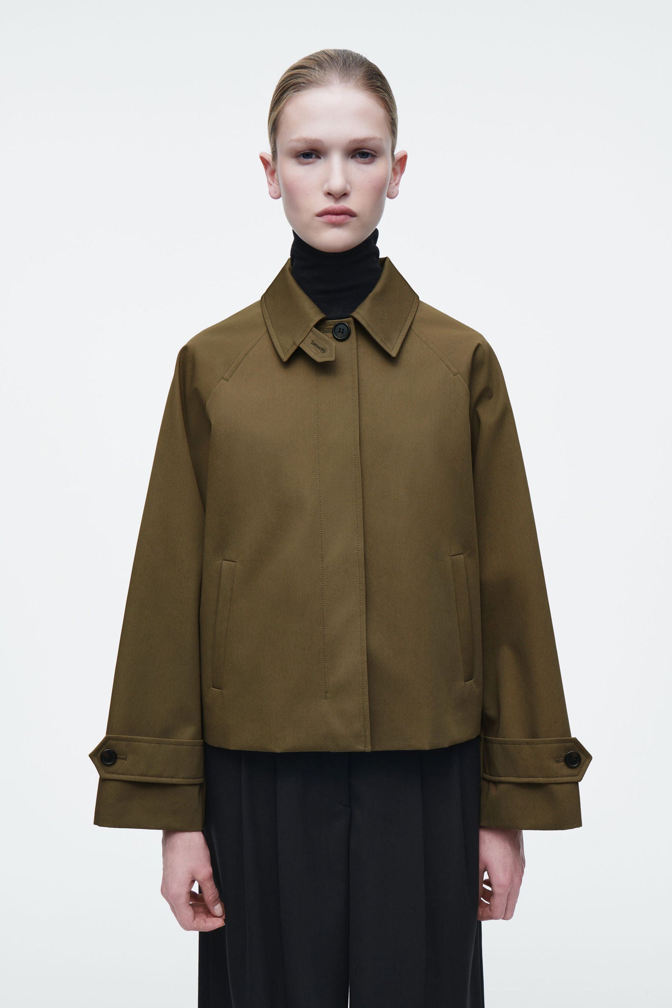 Short Twill Trench Coat | COS Saudi Arabia