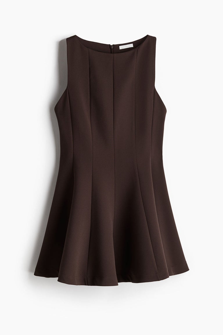 Dress with Flared Skirt