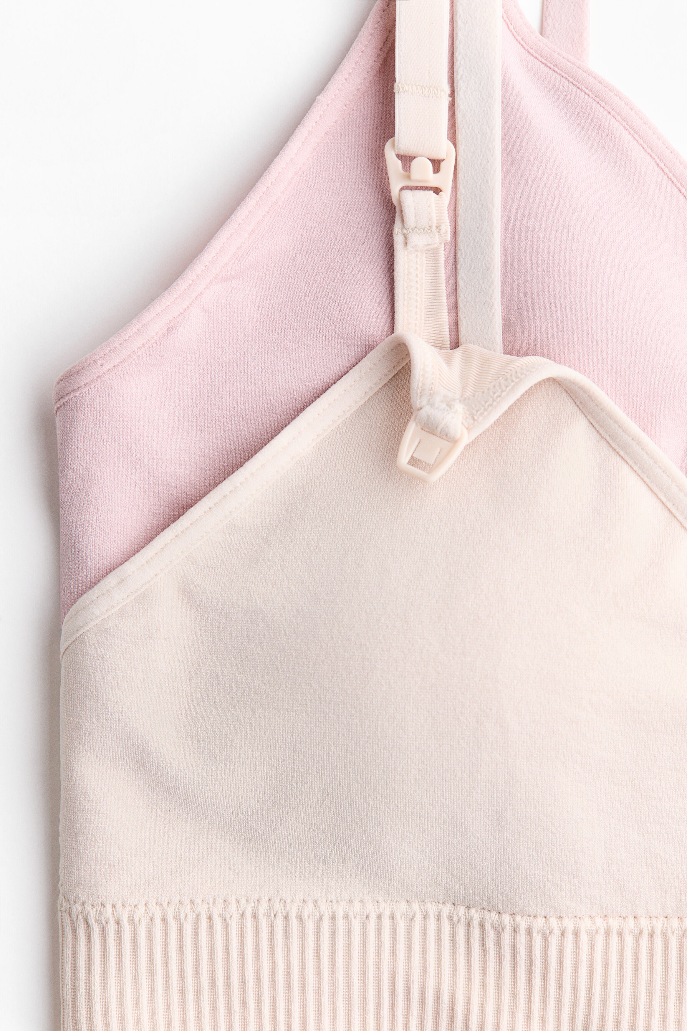 MAMA 2-pack seamless padded nursing bras
