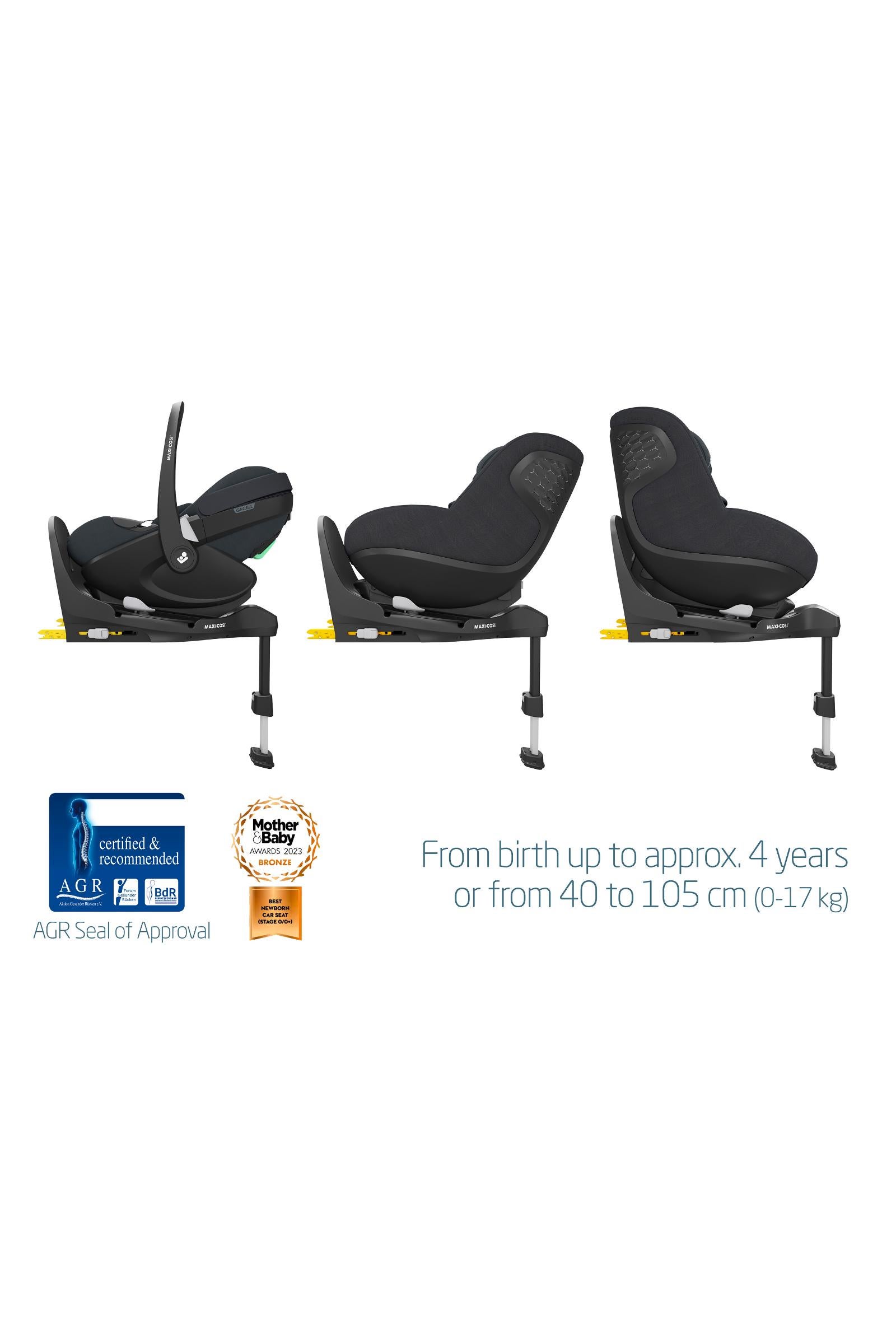 Maxi Cosi Family Fix 360 Pro Black | Mothercare UAE