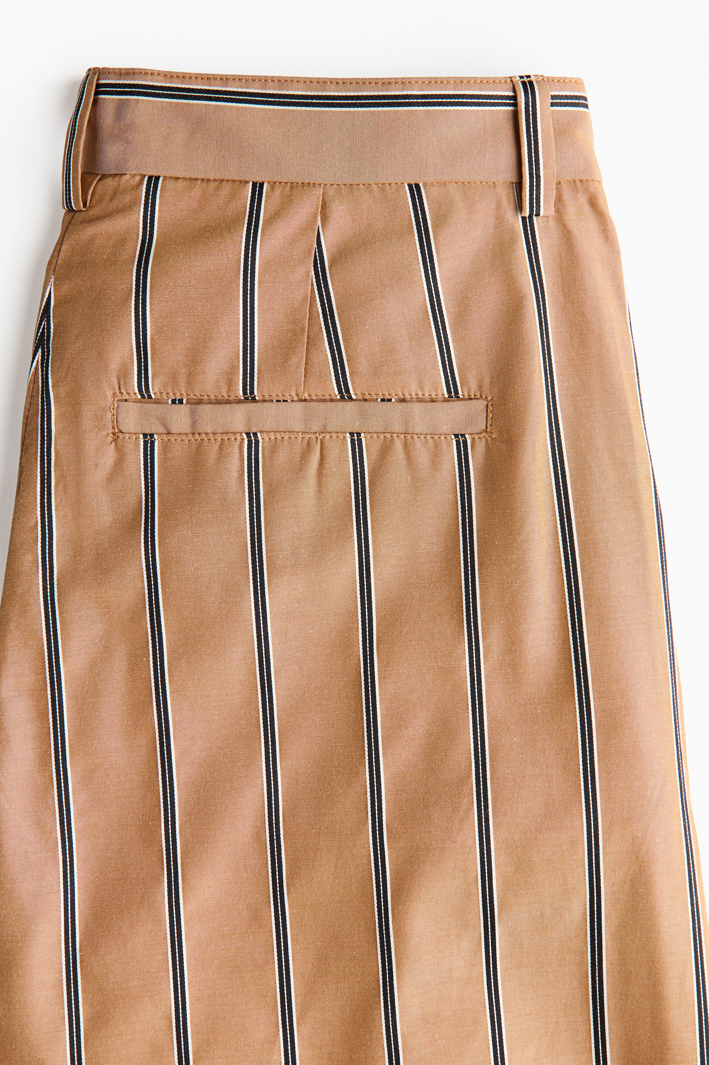 Wide wrap-detail trousers