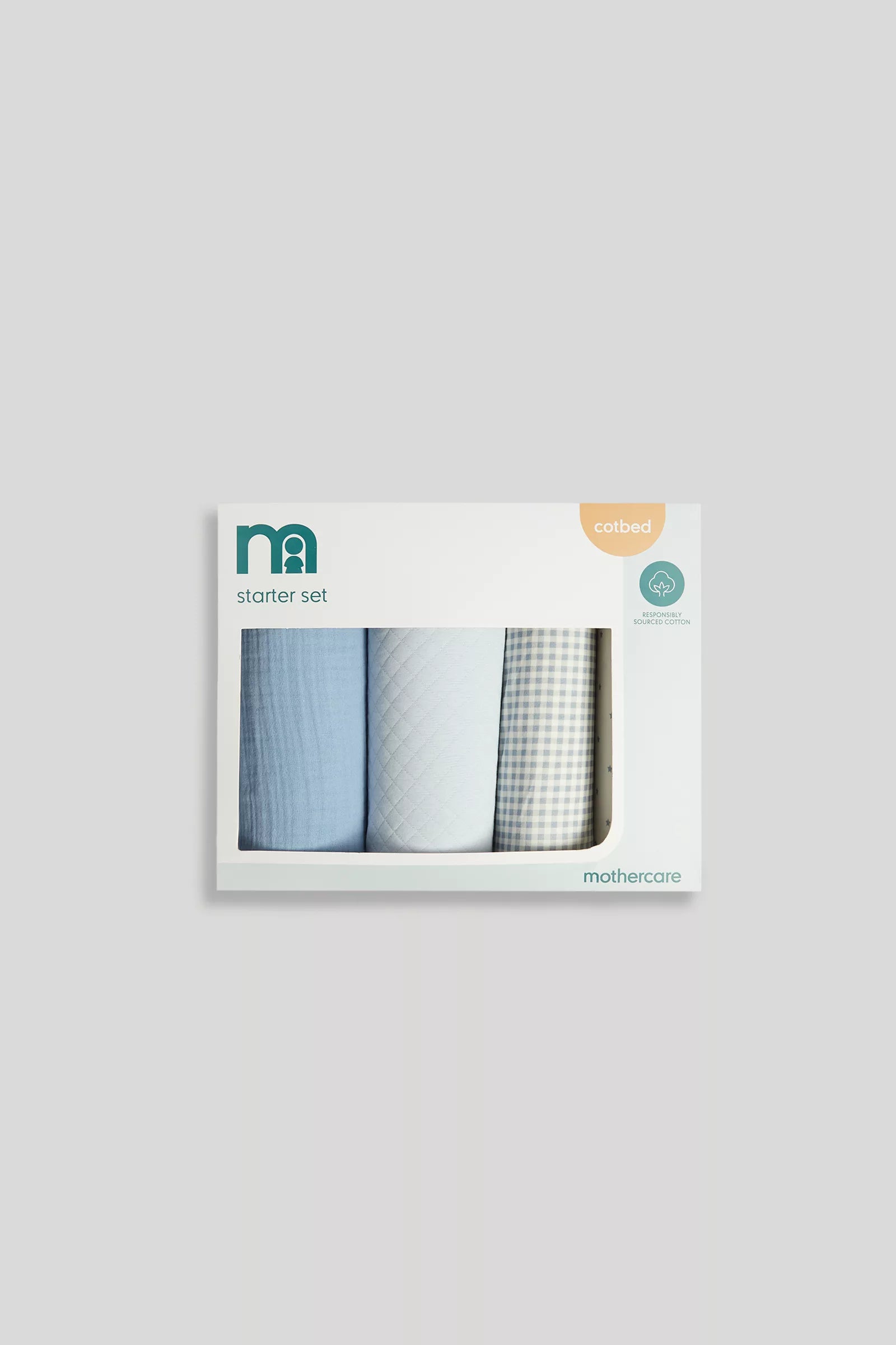 Mothercare Blue Bedding Set (Cot Bed)