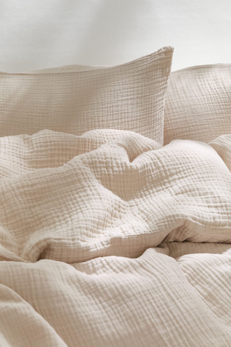 Muslin King/Queen Duvet Cover Set