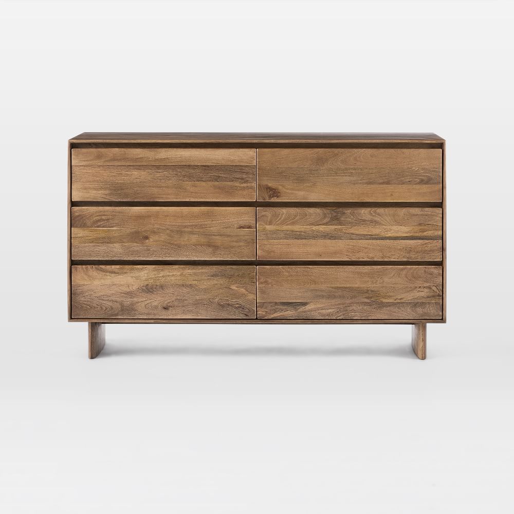 Anton Solid Wood 6-Drawer Dresser