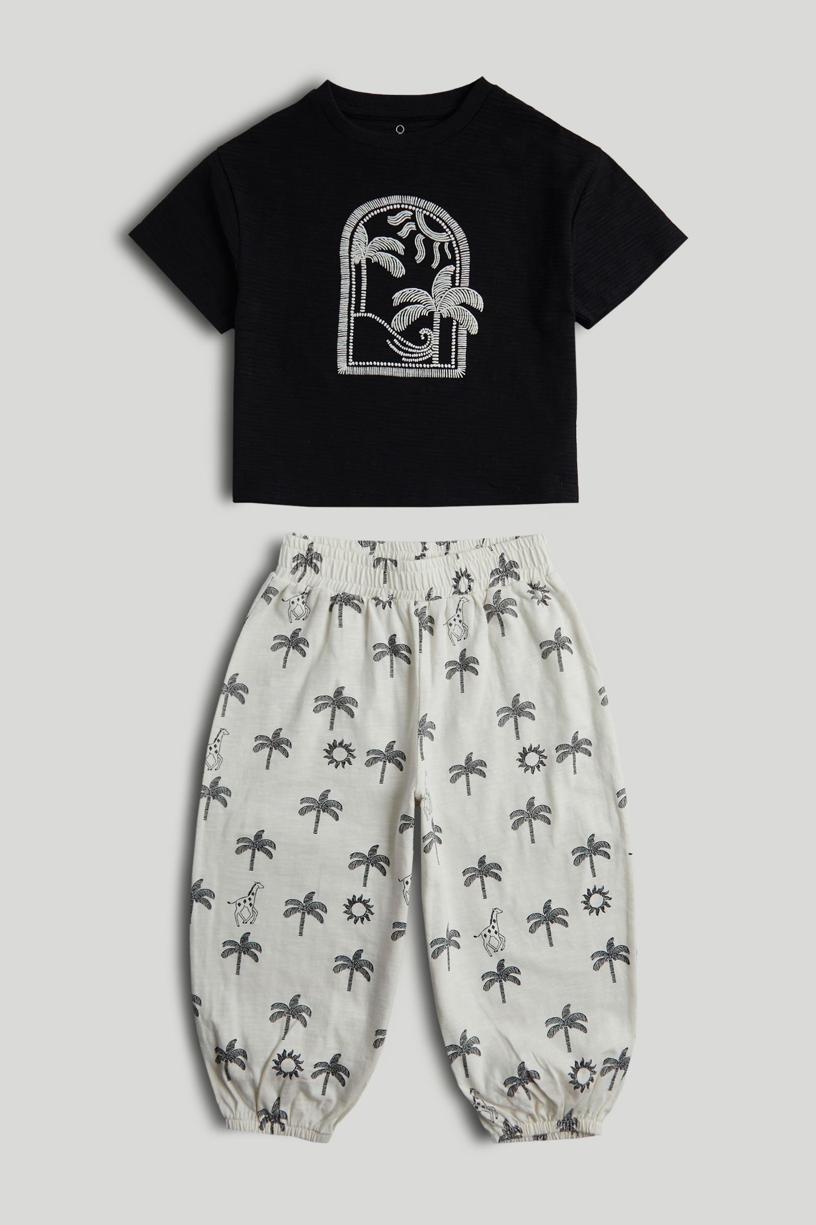 Palm T-Shirt and Trousers Outfit
