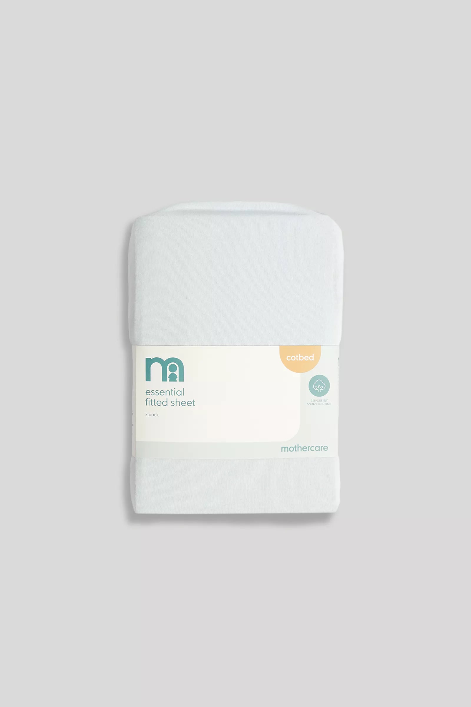 2 Pack Mothercare Fitted Sheets (Cot Bed)