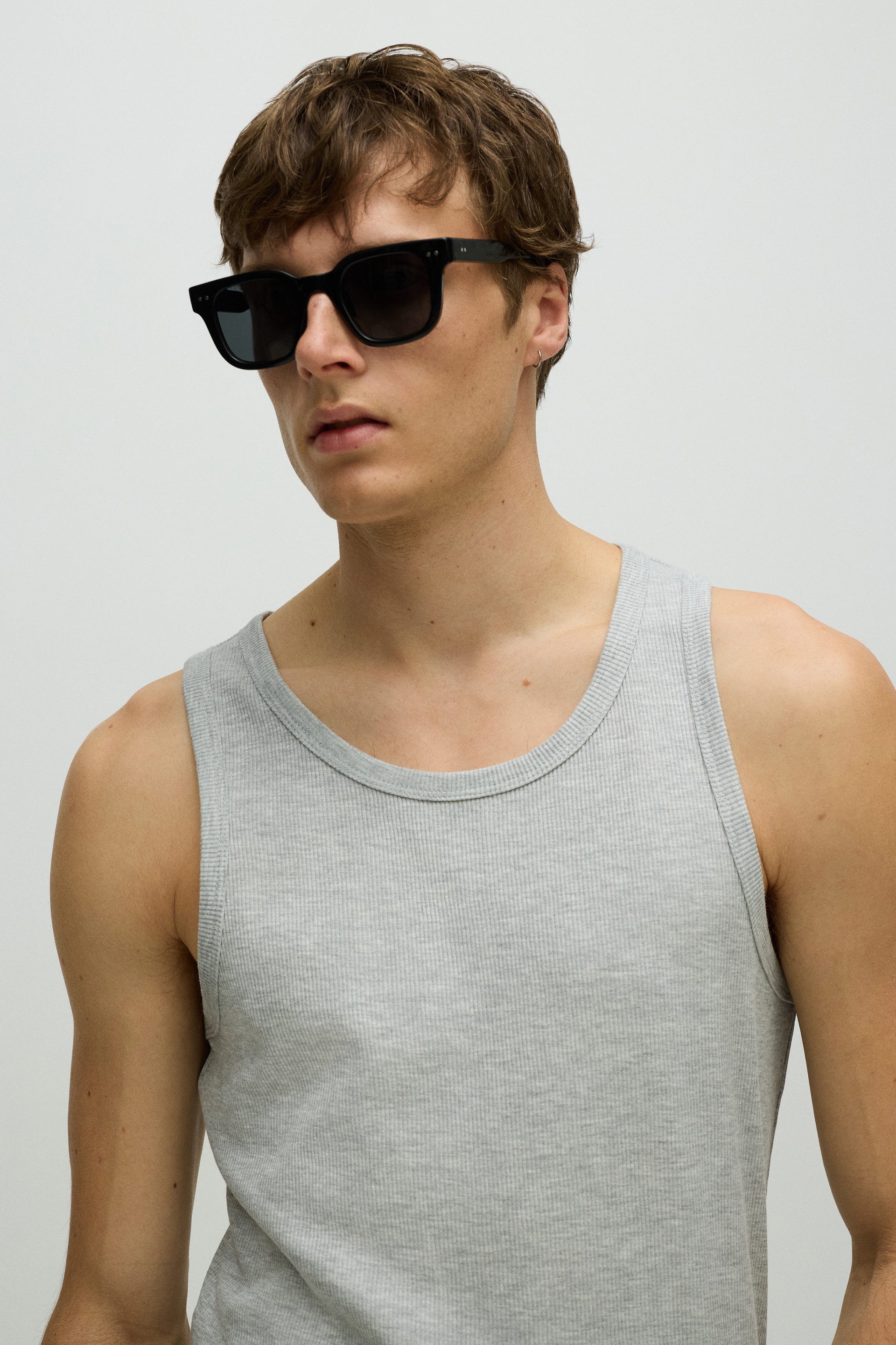 Slim Fit Ribbed vest top