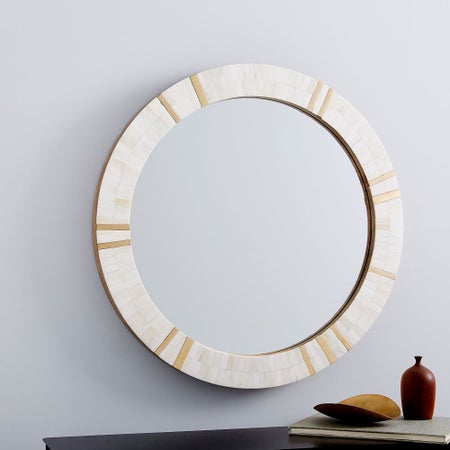 Brass & Bone Rays Wall Mirror