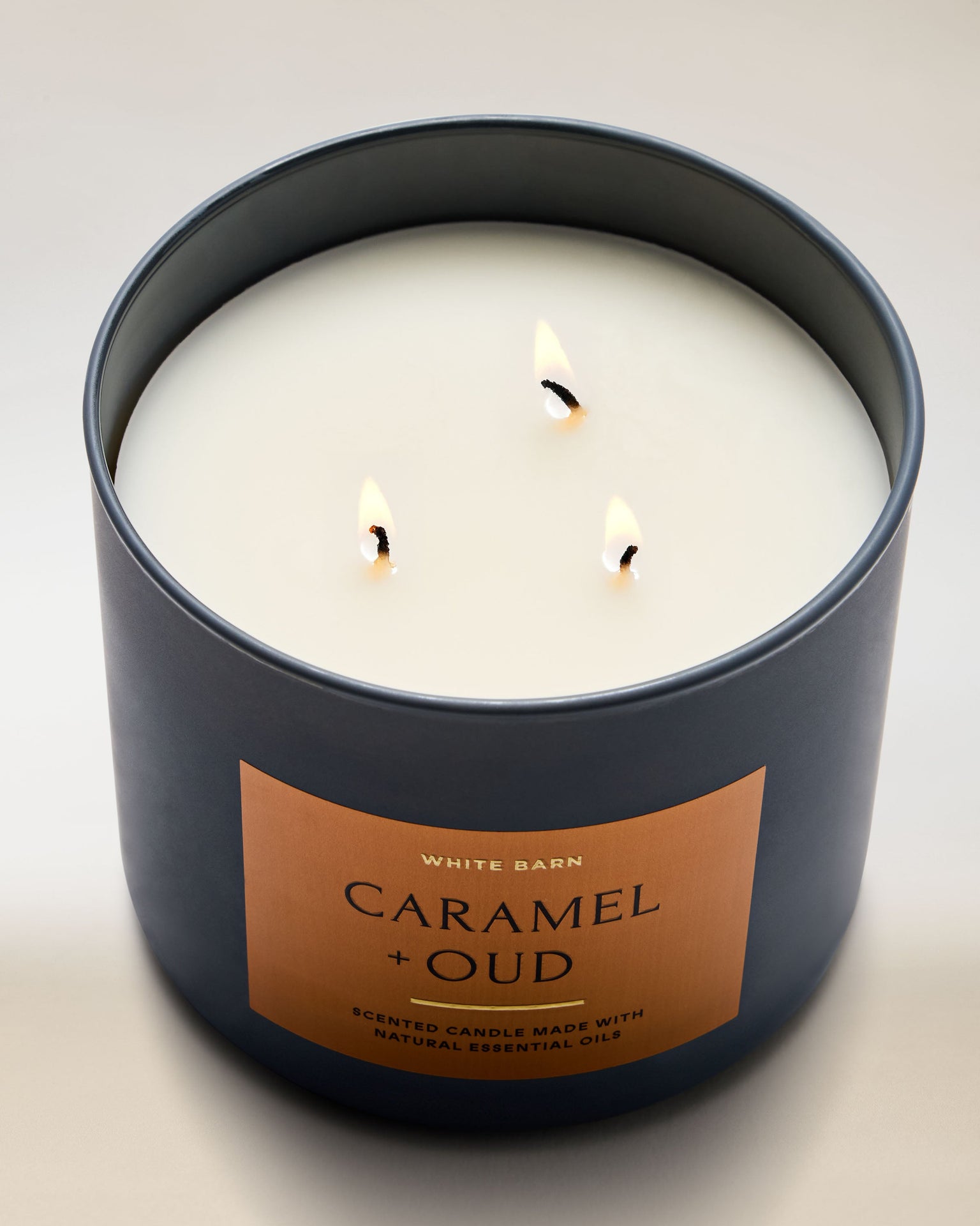 Caramel & Oud 3-Wick Candle