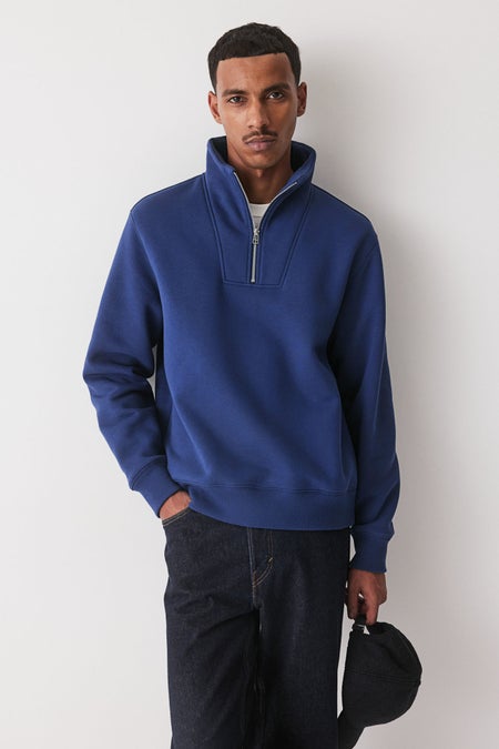 Regular Fit Zip-top sweatshirt