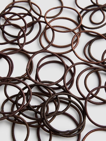 60pk Skinny Hair Bands