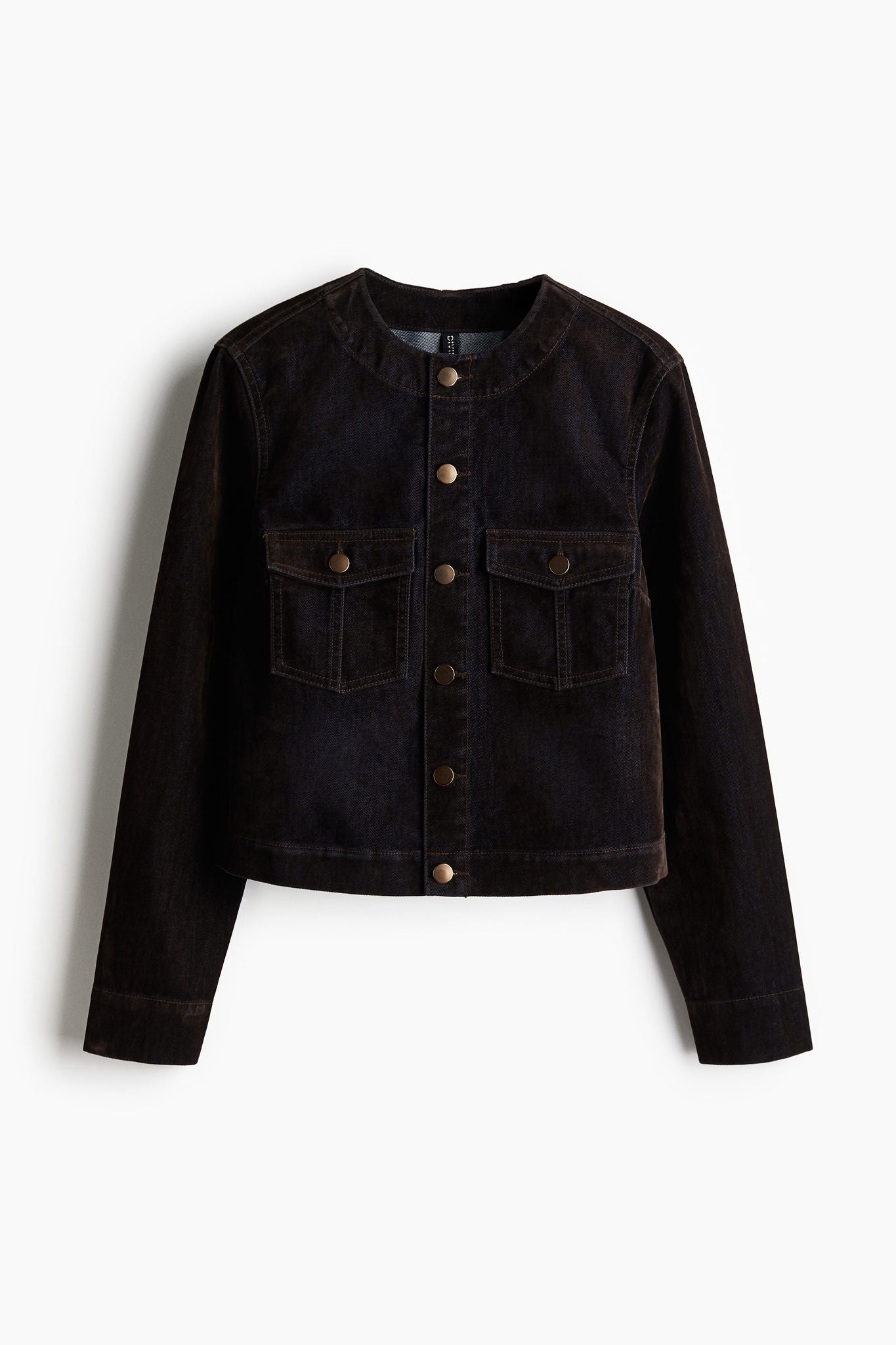 Longline denim jacket h&m best sale