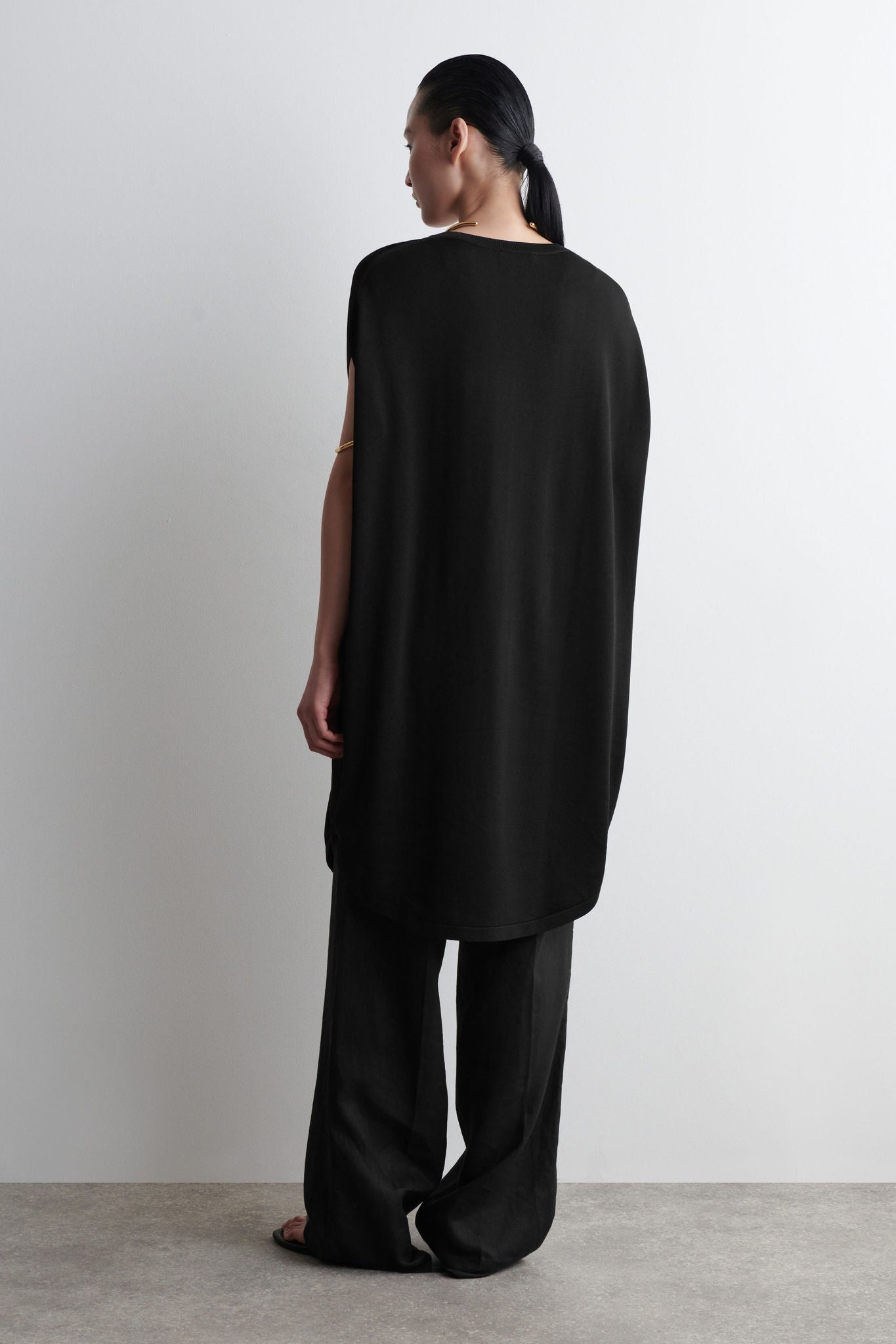 cos circle cut dress COS Circle-Cut Knitted Dress
