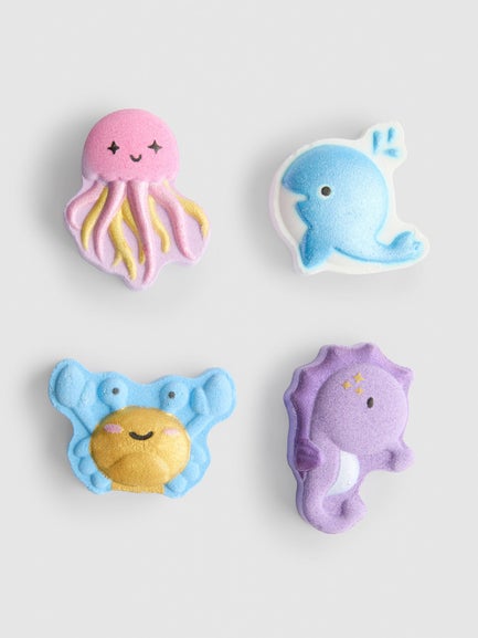 4pk Sea Creature Bath Fizzers