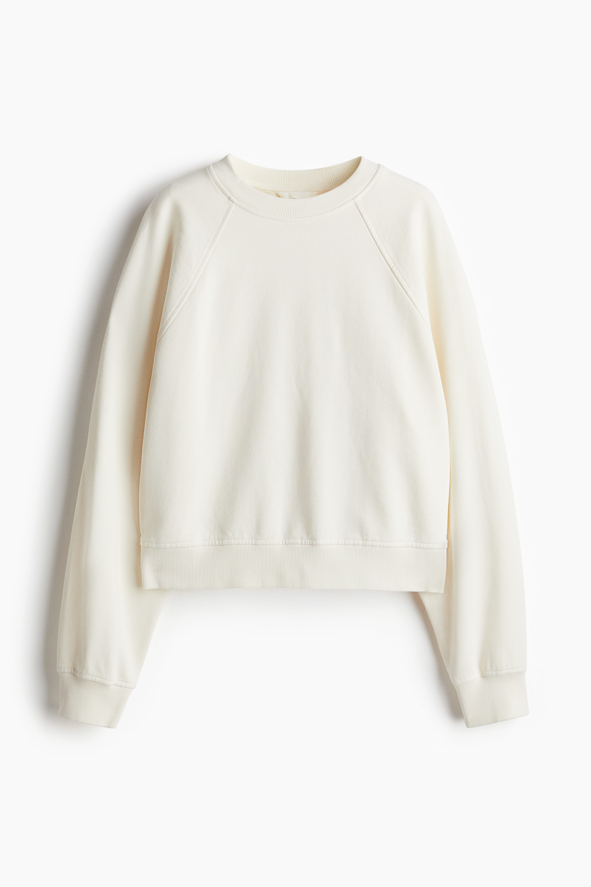 Washed cotton sweatshirt