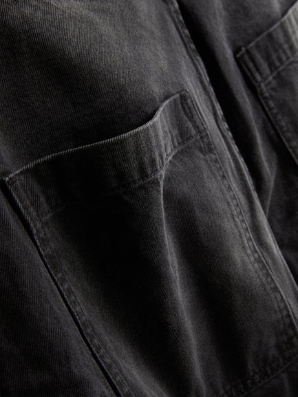 Denim Cargo Shorts