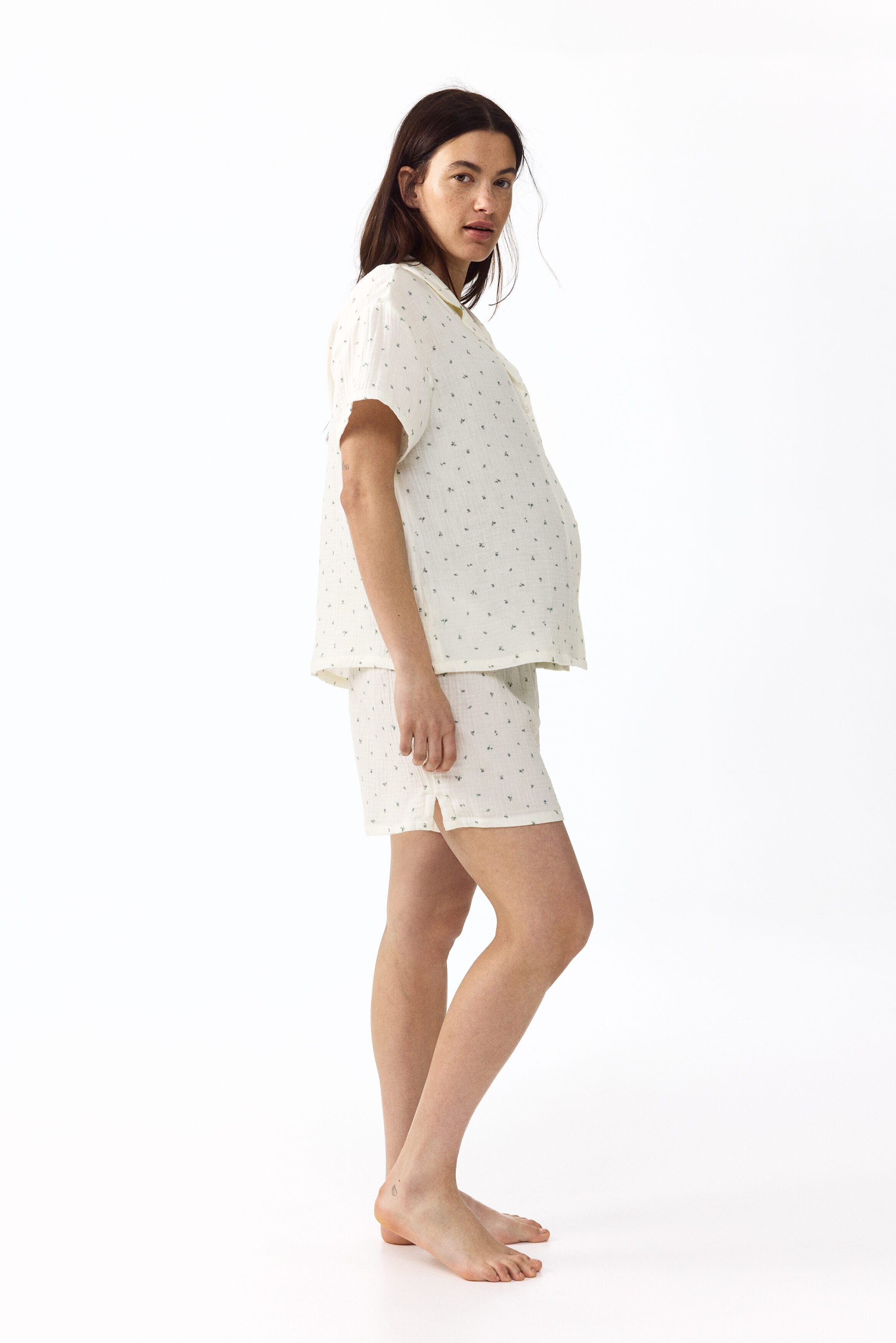MAMA Cotton muslin pyjamas