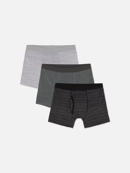 3pk Striped Trunks