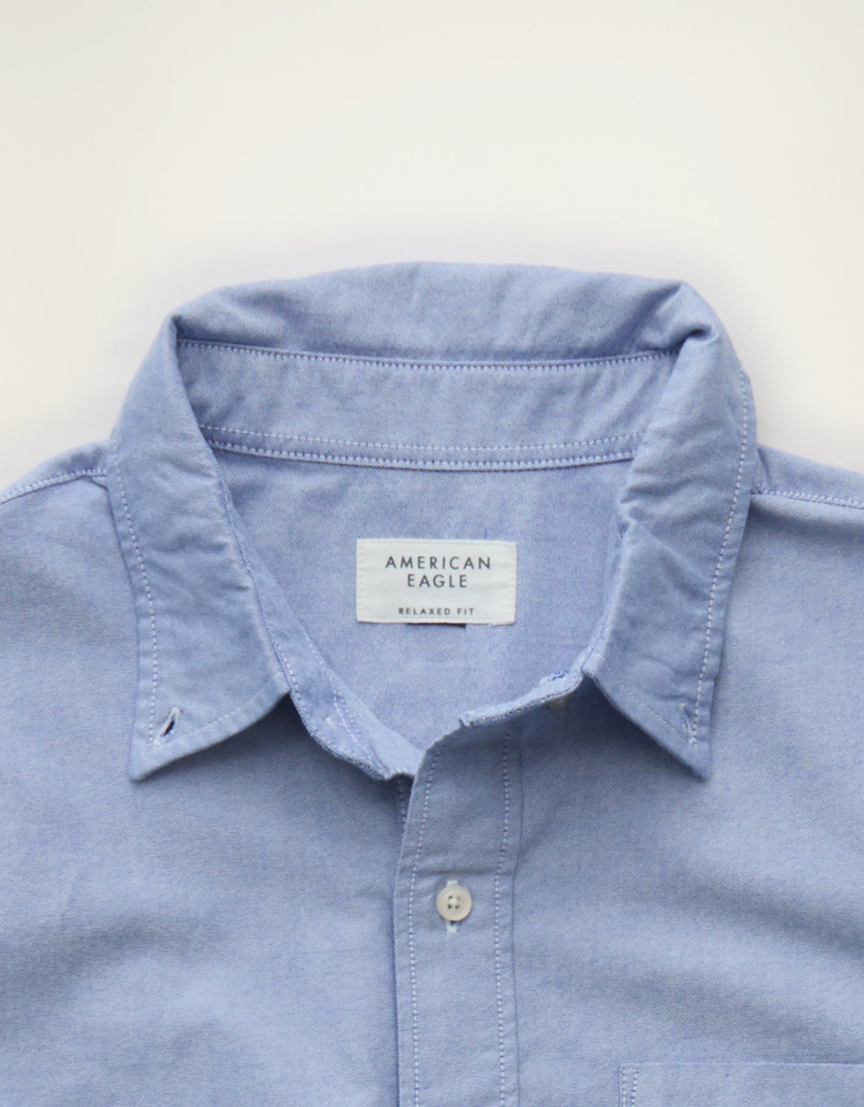 AE Relaxed Fit Oxford Button-Up Shirt