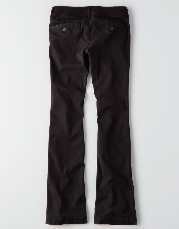 EJ SHEYANG むつかしい BOOTCUT SOUAT DENIM TROUSERS