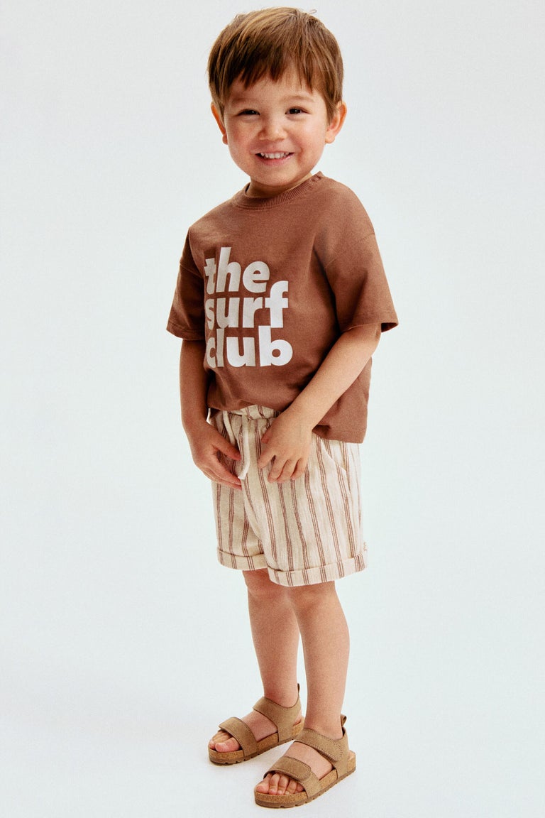 Cotton jersey shorts Image 2 of 5