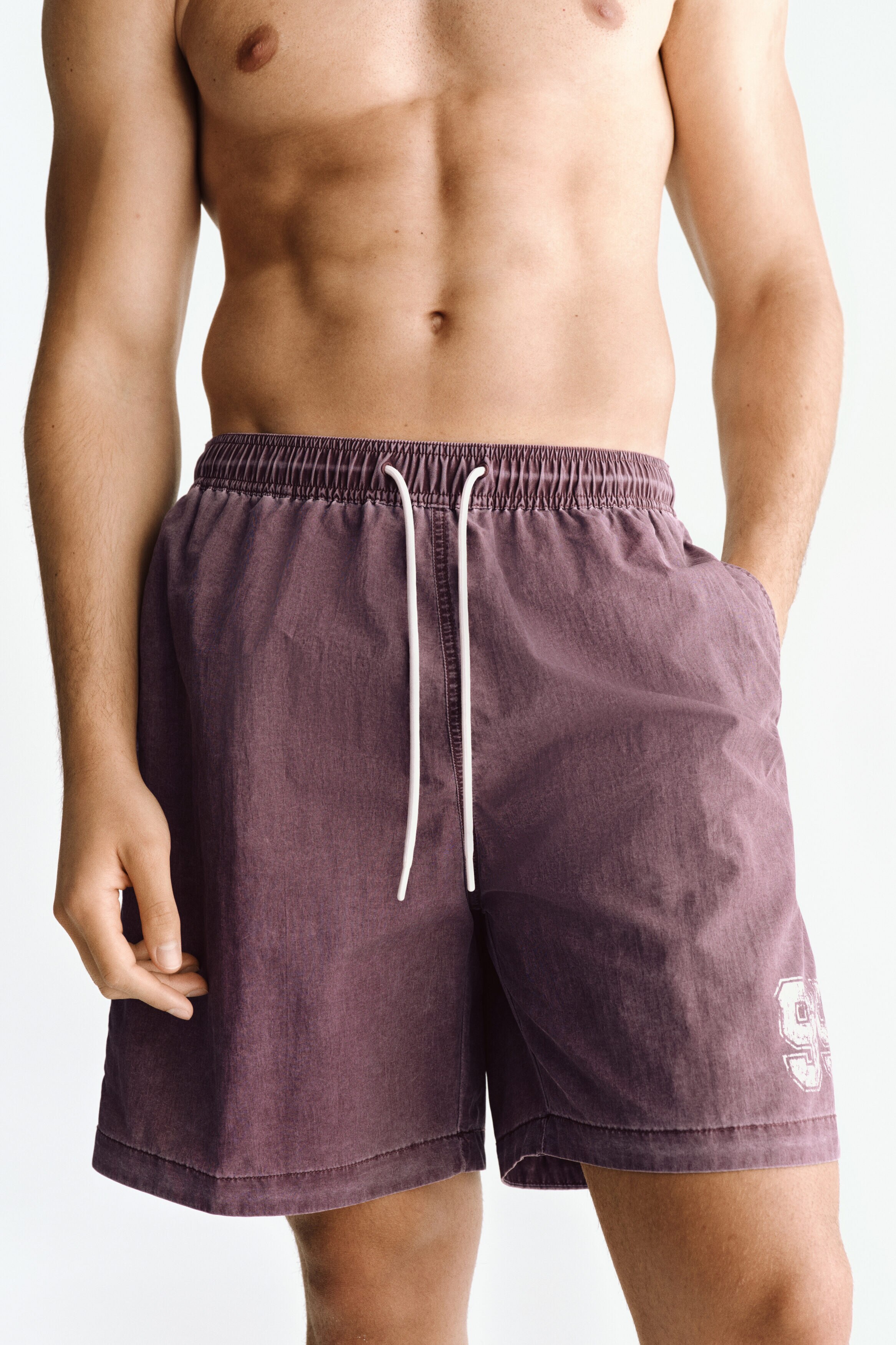 Long swim shorts