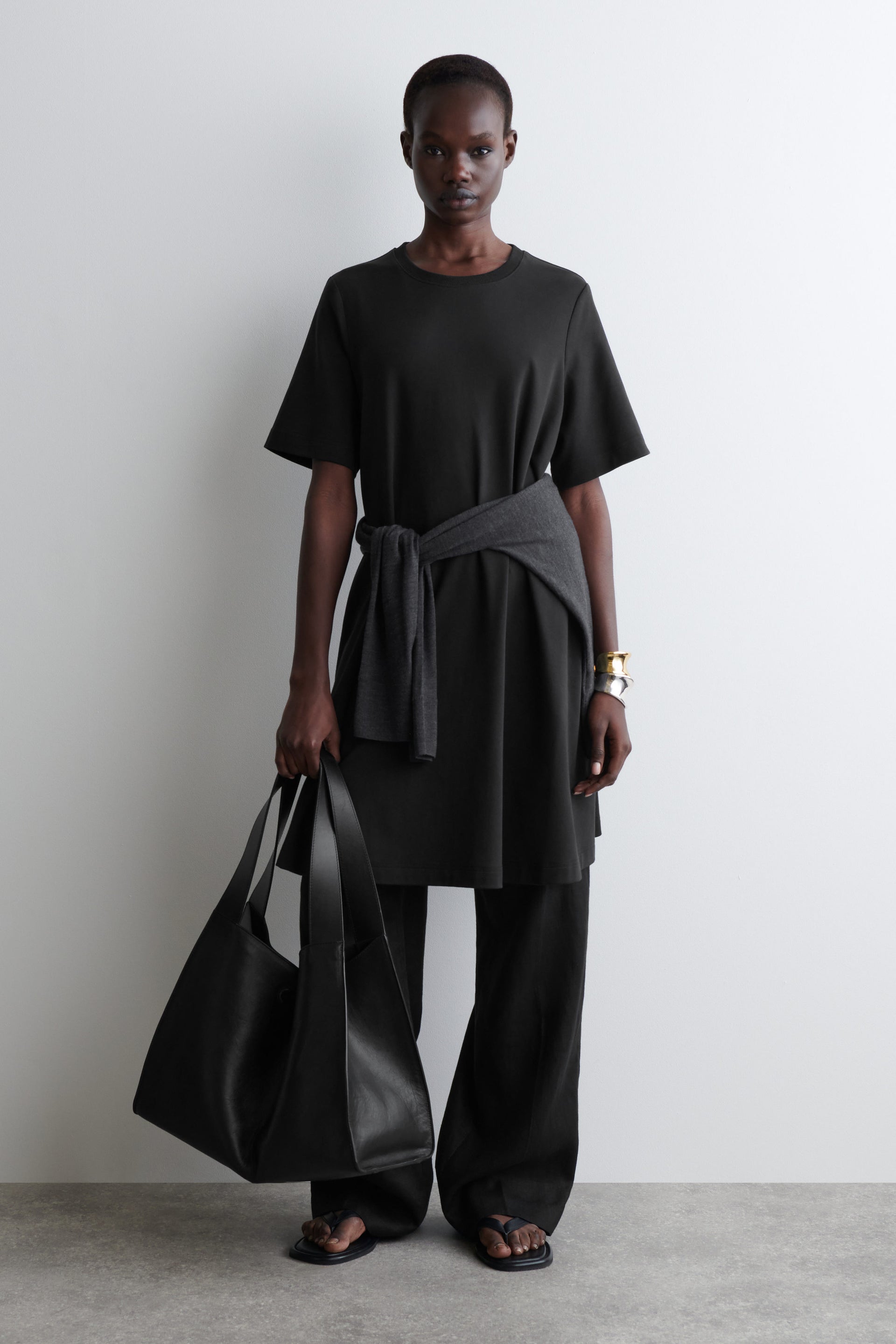 A-LINE MINI T-SHIRT DRESS