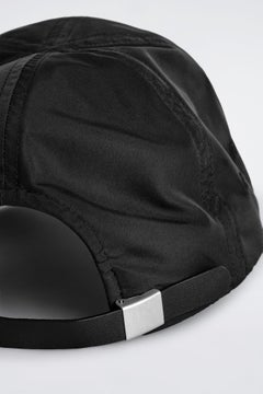 NYLON BASEBALL CAP — Black dark 5