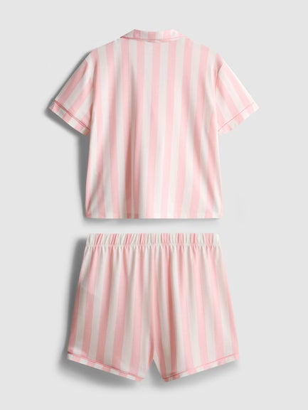 Stripe Short Shirt Pyjamas