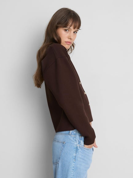 Statement Button Knitted Cardigan