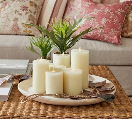 Premium Flicker Flameless Wax Candles