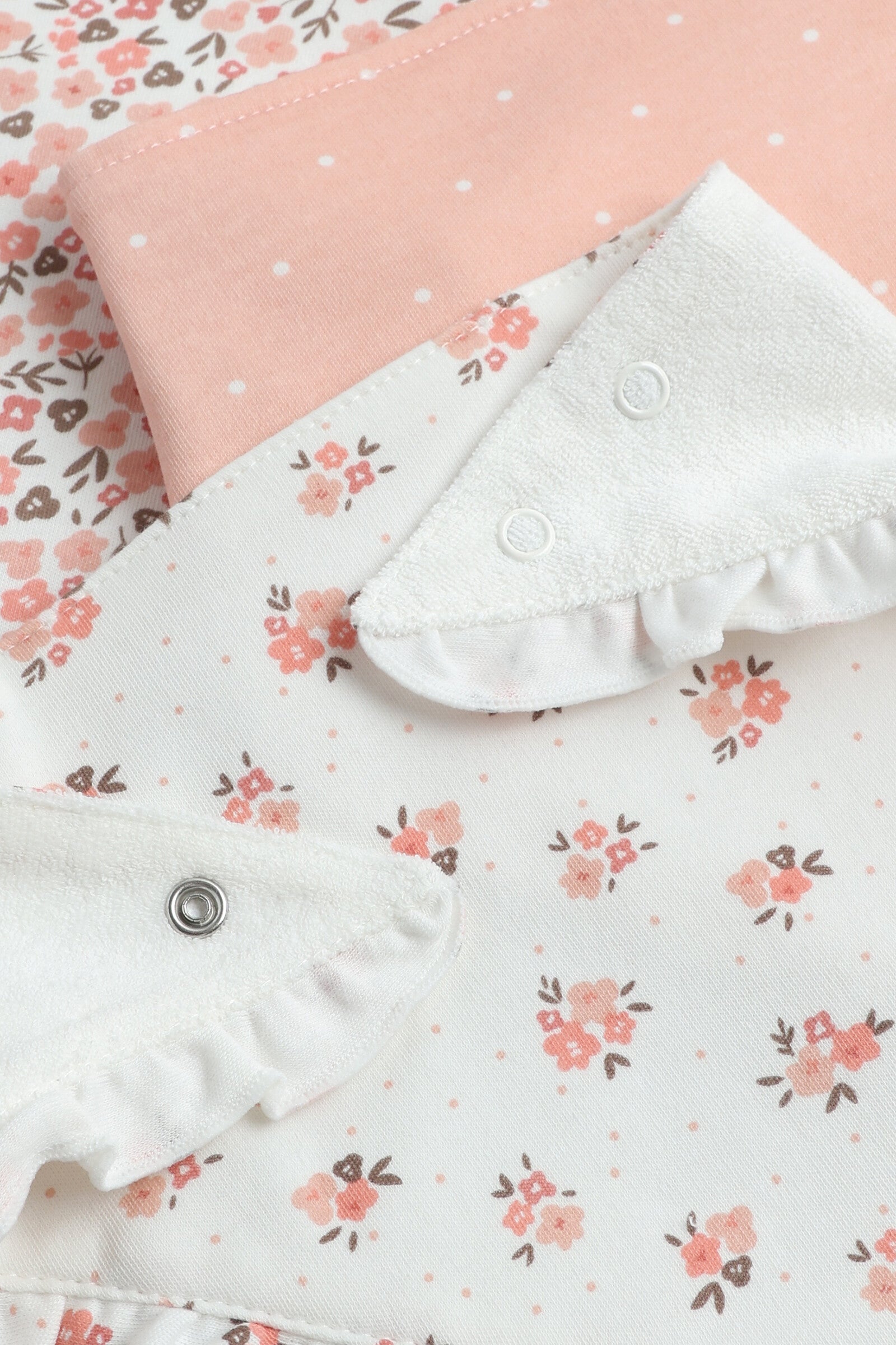 3 Pack Mothercare Floral Dribble Bibs