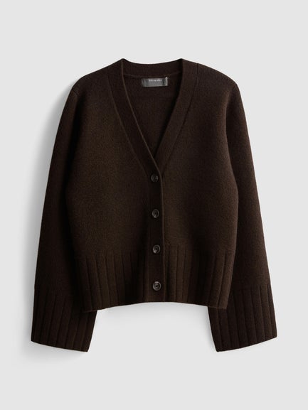Relaxed Wide Sleeve Cardigan