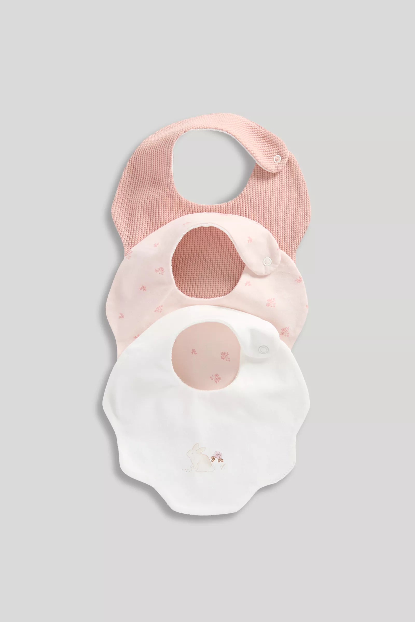 3 Pack Mothercare Newborn Bibs