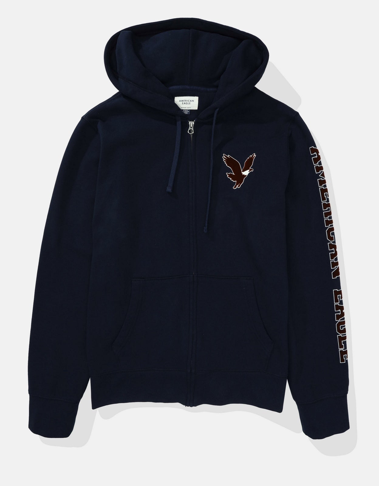 AE Graphic Zip-Up Hoodie