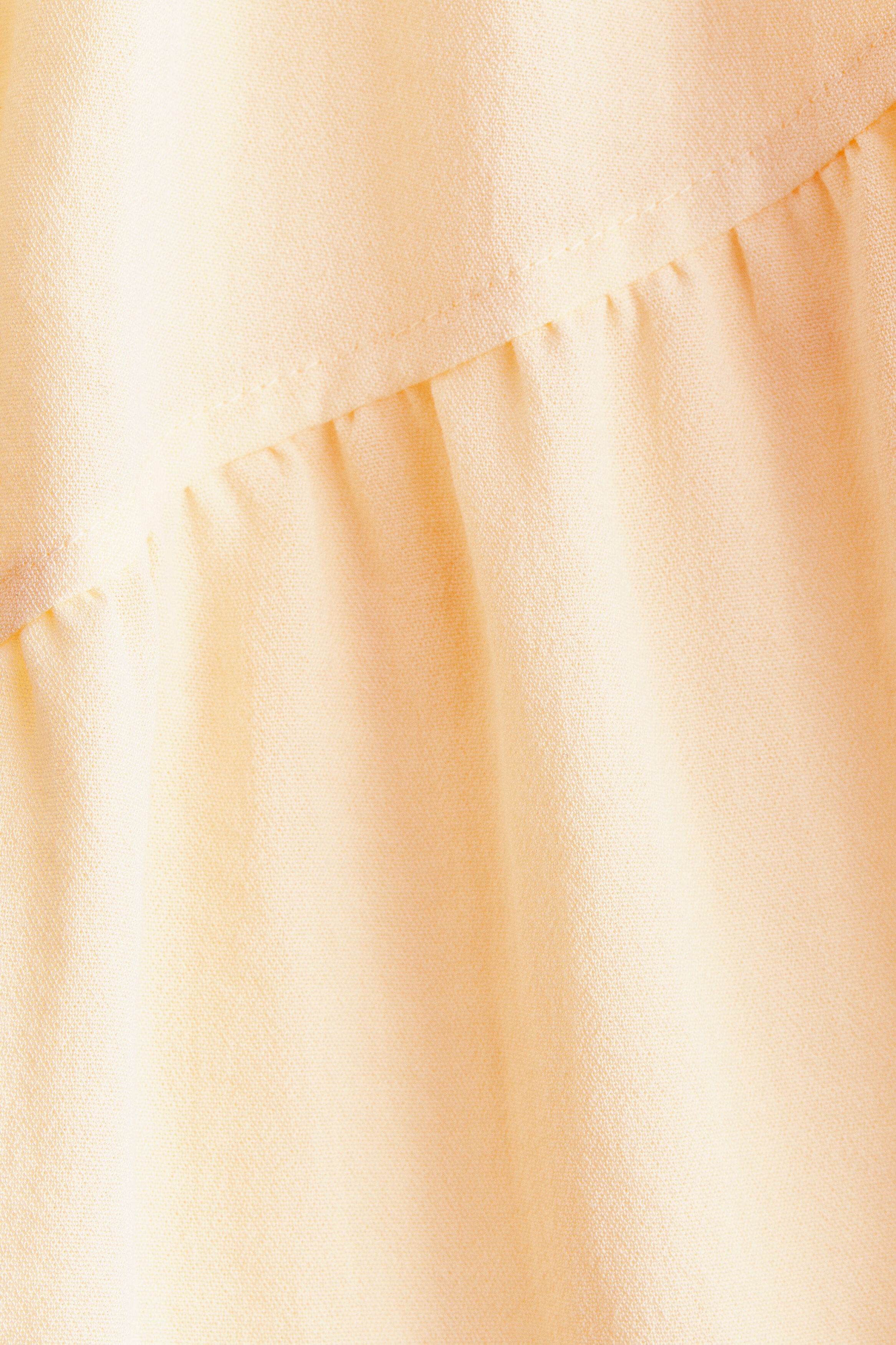 Flounced tiered dress