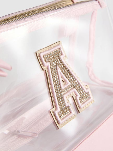 Initial Clear Make Up Bag