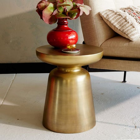 Martini Side Table - Metallics