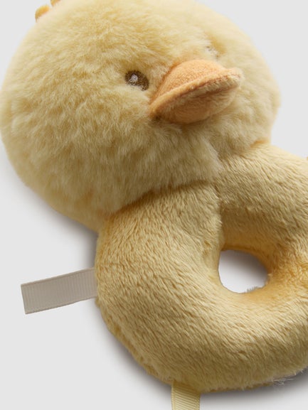 Plush Duck Rattle
